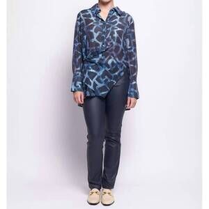 NEW FOIL my way shirt in multi
